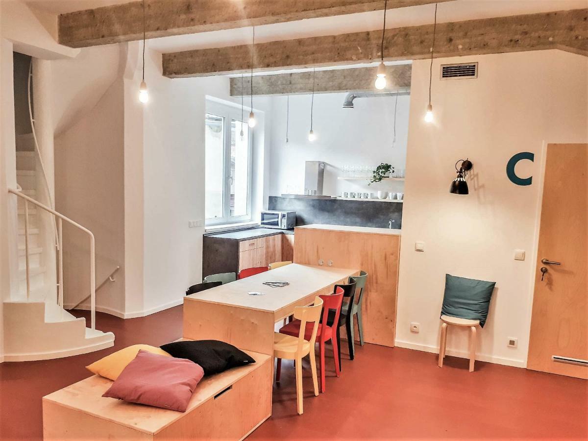 Cmyk Usti Nad Labem Hostel Ngoại thất bức ảnh